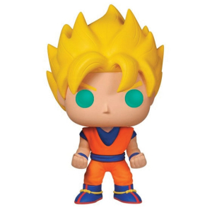 Authentic Dragonball Z Funko POP! Vinyl Figure Super Saiyan Goku10 cm